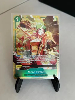 More Pizza!! - OP07-037 - Promo - One Piece Card Game - Best Vol4 N/M - Image 1