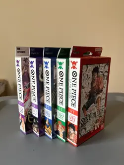 One Piece Card Game English Starter Decks Bundle 1 to 5 SEALED - Image 1
