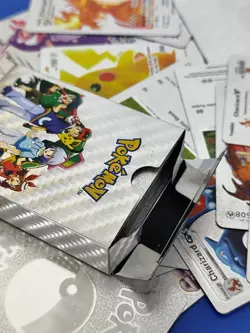 Rare Silver Card Pack Cards Pokemon Gold Foil Cards 55 Pcs/Box TCG GX Vmax GX - Image 3