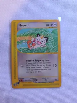 Meowth Skyridge Regular Card 78/144 - Image 1