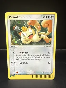 Pokemon Meowth #013 Black Star Promo Holo Pokemon Card TCG - Image 1