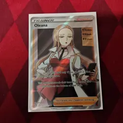 Oleana (Full Art) 191/192 Swsh02: Rebel Clash Holo Pokemon Card TCG - Image 3