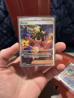 Pokemon TCG Kieran Sir 218/167 Sv06 Twilight Masquerade Holo Card - Image 1