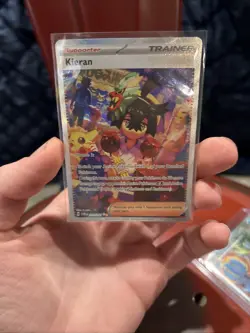 Pokemon TCG Kieran Sir 218/167 Sv06 Twilight Masquerade Holo Card - Image 2