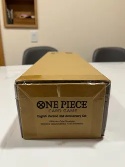 One Piece Card Game 2nd Anniversary Set English Edition SEALED Bandai Namco - Image 1