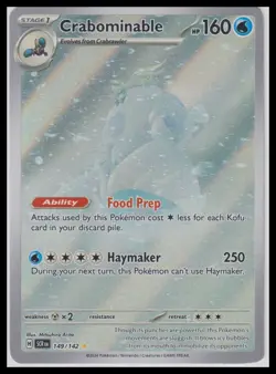 Miscellaneous Cards & Products #149/142 Crabominable - Image 1