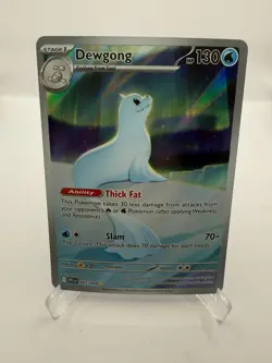 Dewgong 097/094 NM-M Illustration Rare IR Pokemon Mega Phantasmal Flames Card - Image 1