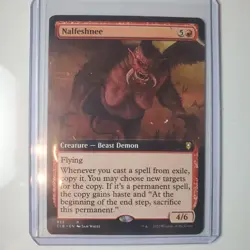 Nalfeshnee Extended Art #632 Baldur's Gate CLB Magic: The Gathering Card - Image 1