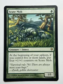 Scute Mob Zendikar 182 Regular MTG Card LP-NM - Image 1