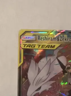 Pokemon TCG Reshiram & Zekrom GX Holo Card 157/236 Cosmic Eclipse 2019 Tag Team - Image 5