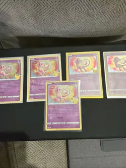 Pokemon Celebrations Set! Mew 011/025 Holo Rare Card! NM - Image 2