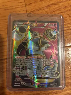 Pokemon TCG Hoopa EX Full Art Rare Card Ancient Origins Holo - Image 1