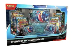 3X - Pokemon Trading Card Game Greninja EX and Kingdra EX Special Collection Box - Image 1