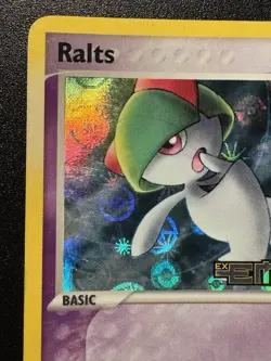Ralts 61/106 EX Emerald Pokemon Card Reverse Holo Foil Rare Near Mint - Image 3