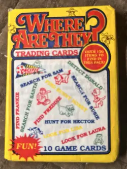 Where Are They Trading Card Game New In Pack Factory Sealed! - Image 1