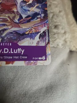 ONE PIECE CARD GAME MONKEY D. LUFFY GEAR 5 ENGLISH LIMITED PROMO CARD NEAR MINT - Image 4