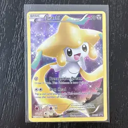Pokemon TCG Jirachi XY112 Black Star Promo Full Art Holo Card - Image 1