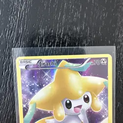 Pokemon TCG Jirachi XY112 Black Star Promo Full Art Holo Card - Image 2
