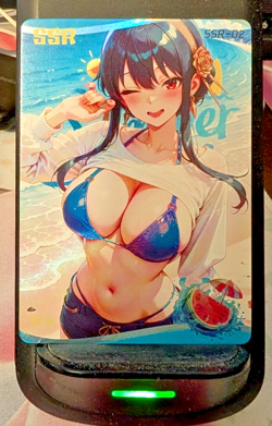 Yor Forger Spy X Family SSR-02 Femme Fatale Goddess Story Anime Waifu Card - Image 1