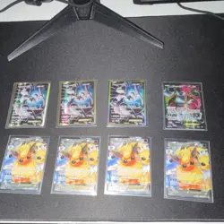 Pokemon TCG Mewtwo EX & Flareon EX Holo Lot - 8 Standard English Cards - Image 1