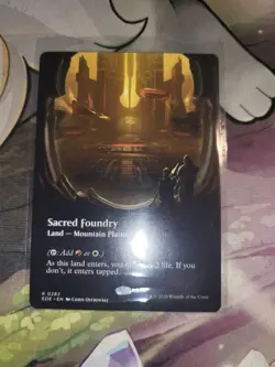 Sacred Foundry (Borderless) Edge of Eternities Regular - Image 1