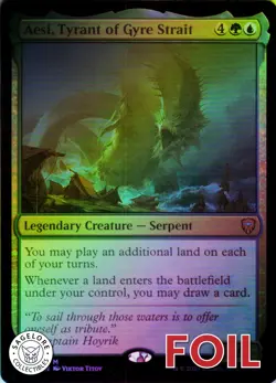MTG Aesi, Tyrant of Gyre Strait (365) | NM Foil | Commander Legends {CMR} - Image 1