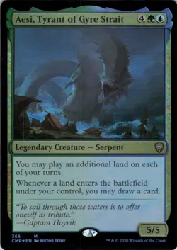 MTG Aesi, Tyrant of Gyre Strait (365) | NM Foil | Commander Legends {CMR} - Image 2