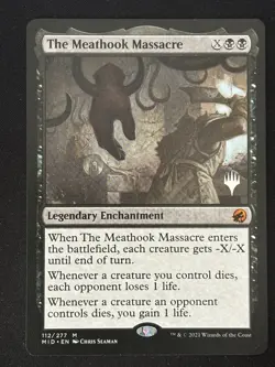 1x MTG The Meathook Massacre - Promo Pack: Innistrad: Midnight Hunt (PPMID) #112 - Image 1