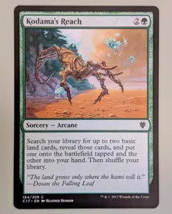 Kodama's Reach - Commander 2017 #154 Common - Near Mint - Magic the Gathering - Image 1