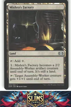 Mishra's Factory - Double Masters - MTG - Uncommon - #323 - NM - Image 1