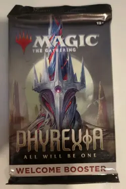 Magic the Gathering Phyrexia All Will Be One Welcome Booster Pack Factory Sealed - Image 1