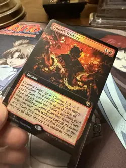 Tibalt's Trickery (Extended Art) Kaldheim Foil MTG Unplayed. - Image 1