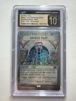 Magic the Gathering Archive Trap #7 *CGC 10 Pristine* - Image 1