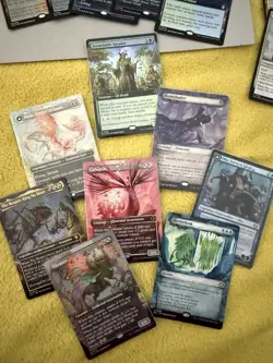 HUGE LORWYN ECLIPSED LOT MTG SPECIAL GUEST, JAPAN ART MYTHICS, RARES,SHOCK LANDS - Image 1