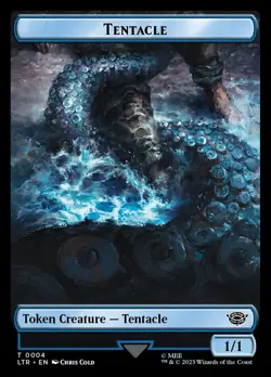 MTG Lord of the Rings TOKEN Tentacle #0004 - Image 1