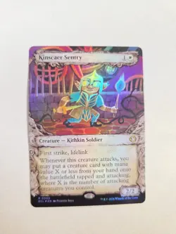 Kinscaer Sentry (Showcase) Lorwyn Eclipsed Foil - Image 1