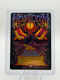 Near Mint Foil Mount Doom (Borderless Poster) LTR 750 Lord of the Rings - Image 2