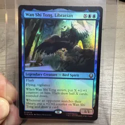 Magic: The Gathering Avatar The Last Airbender Wan Shi Tong Librarian Foil 0078 - Image 1