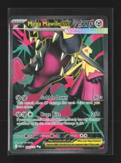 Pokemon ME01: Mega Evolution #162/132 Ultra Rare Mega Mawile ex Holo - Image 1