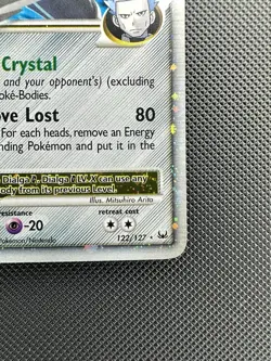 Pokemon Dialga G LV. X Platinum Holo 122/127 Ultra Rare LP - Image 5