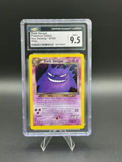 💥DARK GENGAR HOLO #6/105 Pokemon 2002 Neo Destiny CGC 9.5 MINT+ - Image 1
