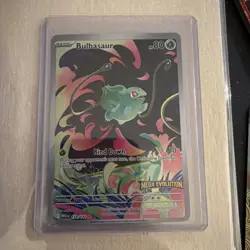 Bulbasaur - (Mega Evolution Stamped) 133/132 Holo Pokemon English - Image 1