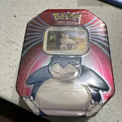 Pokemon TCG 2021 Knockout Snorlax Tin - 3 Packsy 820650809859 - Image 1