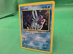 Pokemon TCG Suicune 14/64 Neo Revelation Holo Rare Moderately Played - Image 3