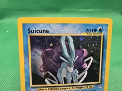 Pokemon TCG Suicune 14/64 Neo Revelation Holo Rare Moderately Played - Image 4