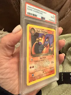 2000 POKEMON ROCKET- DARK CHARIZARD - PSA 8 NM-MT #21 - Image 4