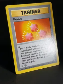 1st Edition Revive Pokemon TCG Base Set 1999 WOTC 89/102 LP - Image 3