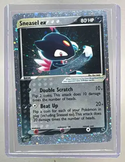 Sneasel ex 2003 Pokemon EX Ruby & Sapphire #103 Holo - Image 1