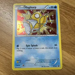 Pokemon TCG Shiny Magikarp XY143 Holo Black Star Promo - Image 1