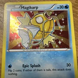 Pokemon TCG Shiny Magikarp XY143 Holo Black Star Promo - Image 2